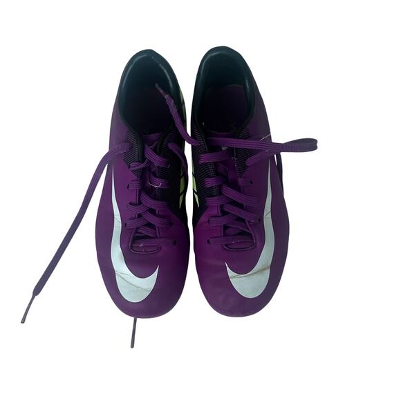 Nike JR Mercurial Victory II FG Purple Soccer Cleats - Size 1 - Picture 1 of 5